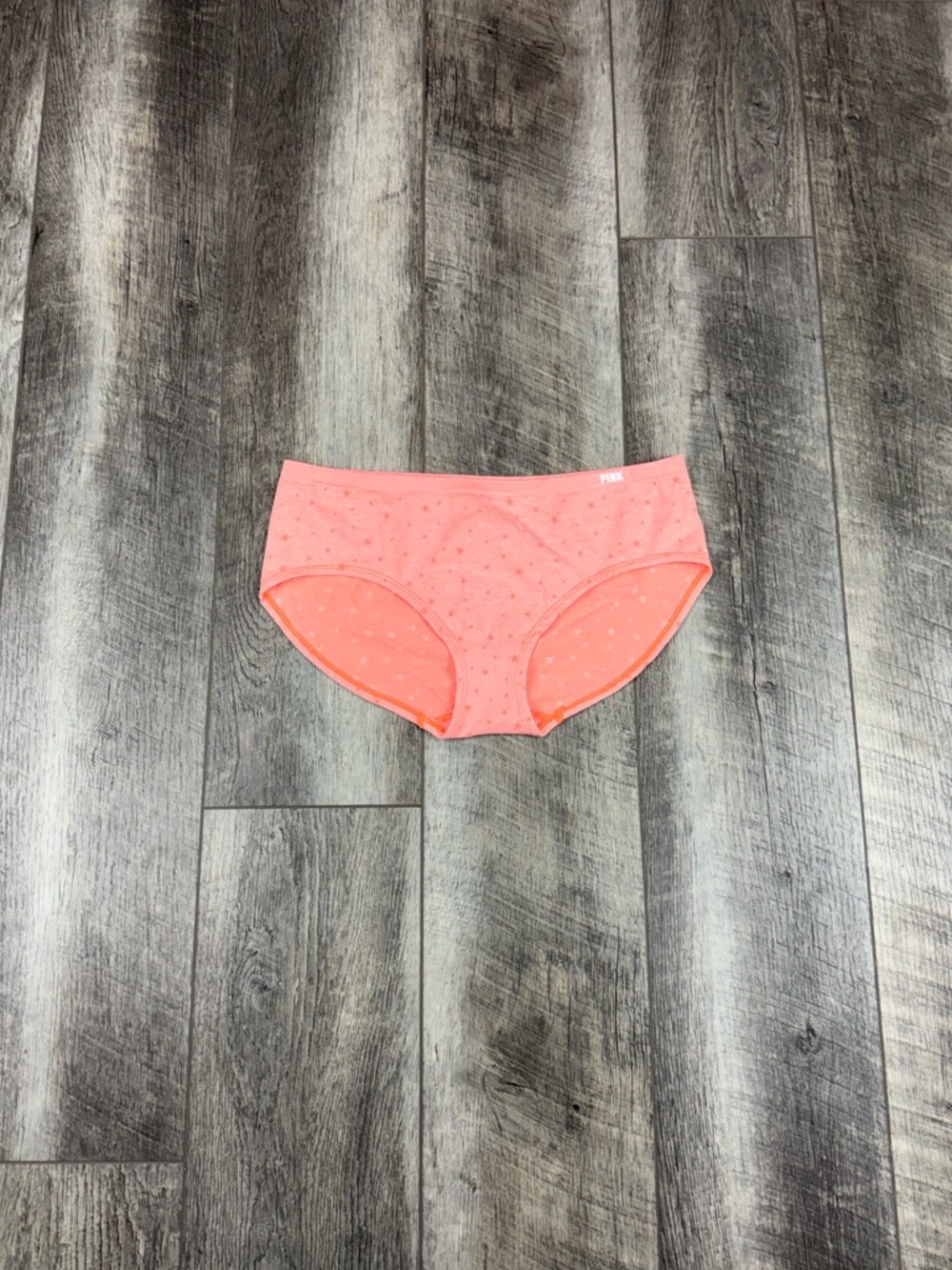 PINK VS‎ Coral Star Hipster Underwear